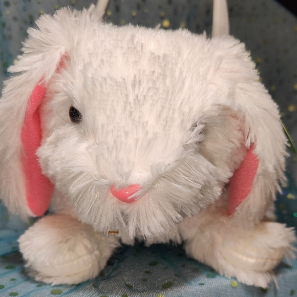 🍄Plush Long Hair Rabbit Bunny Rabbit Easter Basket Toy - Picture 8 of 9